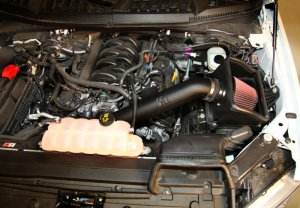 Ford F150 Performance Air Intake - K&N Engineering - AirCharger - `15-`16 Ford F150 Performance Air Intake - K&N Engineering - AirCharger - `15-`16